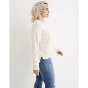 Madewell Ribbed Dropped Shoulder Sweater